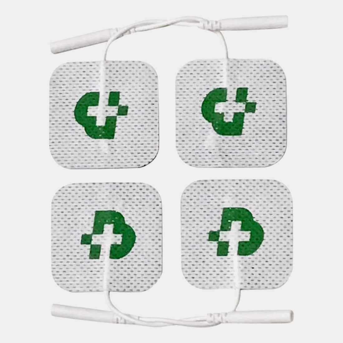 26 pads for TENS, EMS units: 20 pcs 2"x2" (50x50 mm) + 4 pcs 2"x4" (50x100 mm) + 2 giant straps Tesmed Sport