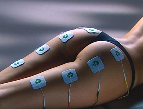 26 pads for TENS, EMS units: 20 pcs 2"x2" (50x50 mm) + 4 pcs 2"x4" (50x100 mm) + 2 giant straps Tesmed Sport