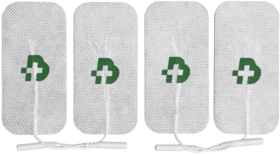 26 pads for TENS, EMS units: 20 pcs 2"x2" (50x50 mm) + 4 pcs 2"x4" (50x100 mm) + 2 giant straps Tesmed Sport