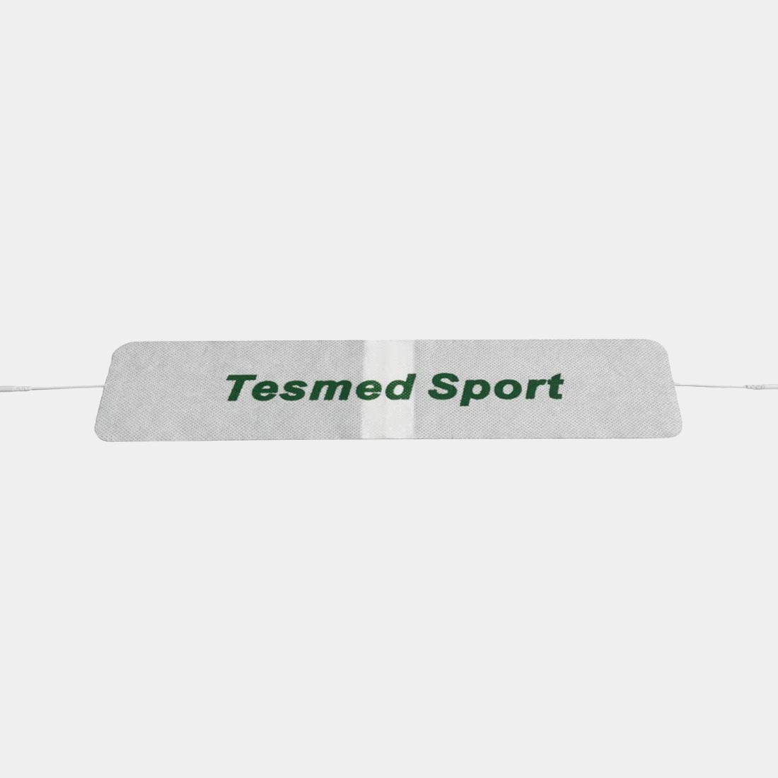 TESMED SPORT: giant stim pad for abdominals, suitable for all muscle stimulators with 2 mm plug cables.