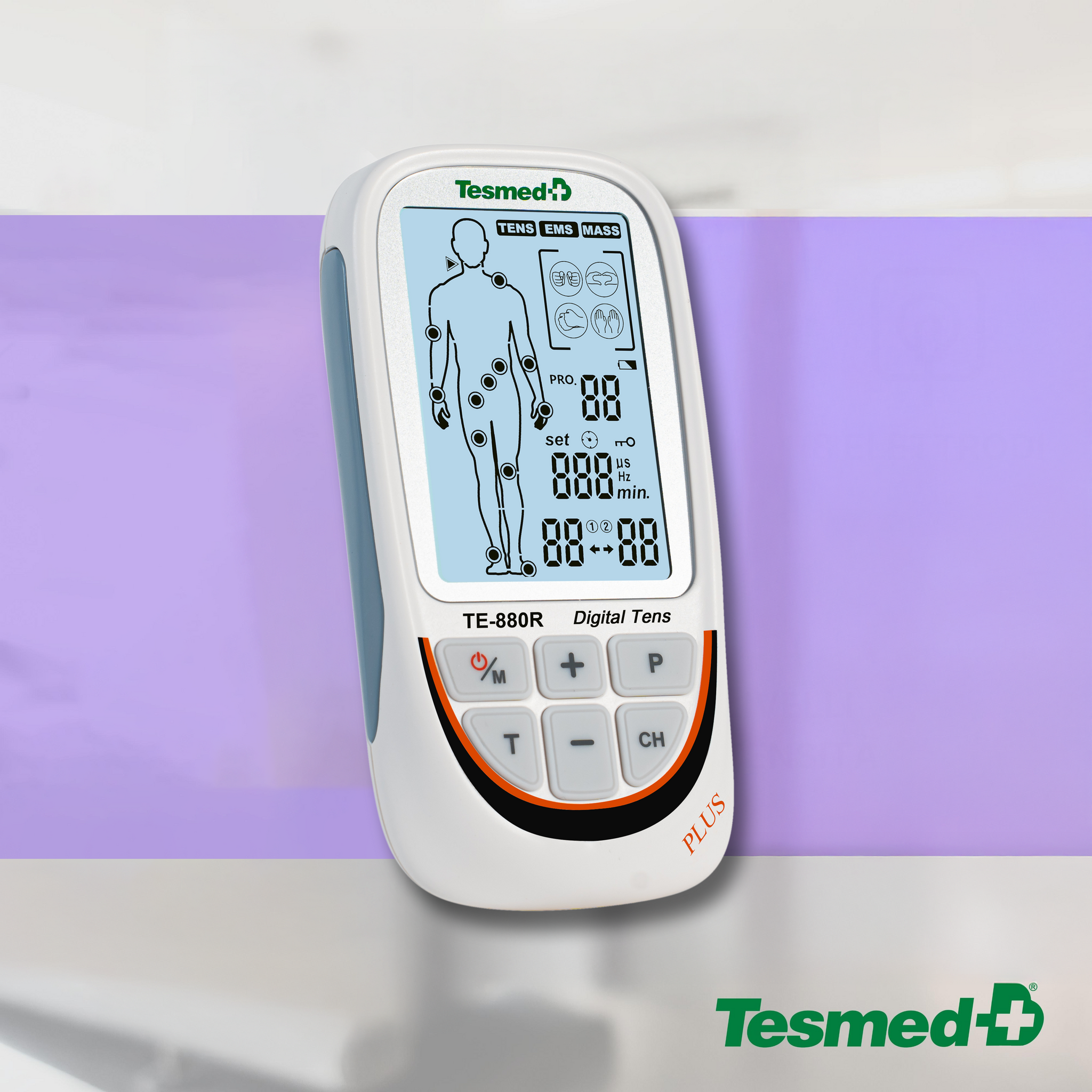 Tesmed TE-880R Plus - Versatile muscle stimulator
