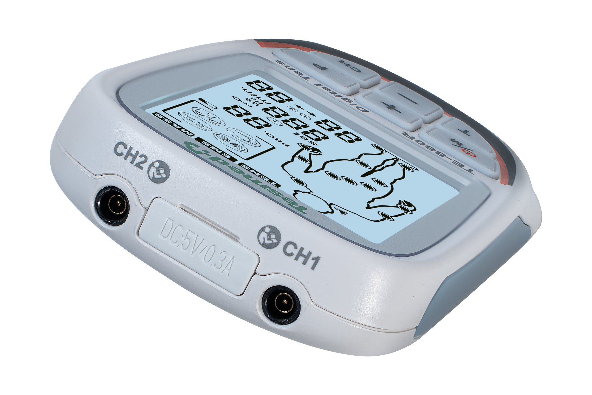 Tesmed TE-880R Plus Muscle Stimulator, TENS, EMS, Massager
