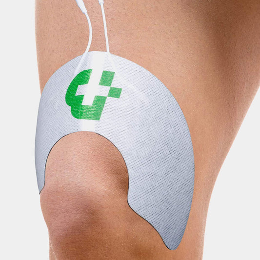 Tesmed KNEE: 2 TENS pads for knees for muscle stimulators, no gel required