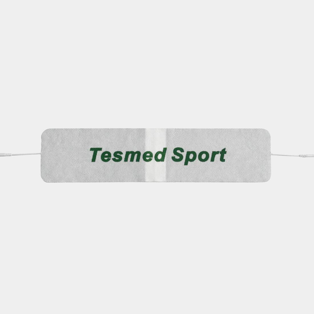 TESMED SPORT: giant stim pad for abdominals, suitable for all muscle stimulators with 2 mm plug cables.